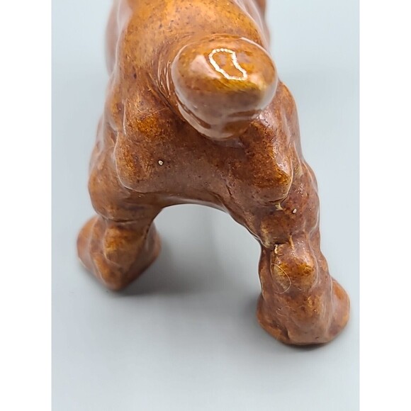 Cocker Spaniel Dog Figurine Brown Ceramic - Picture 6 of 16